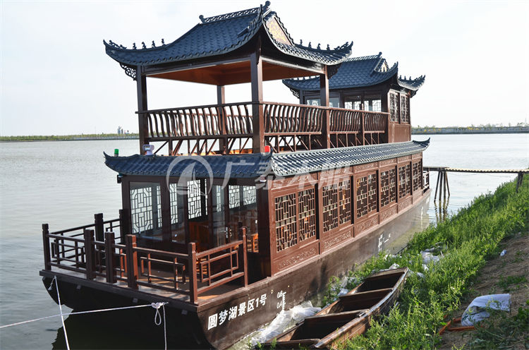 14米电动双层画舫船