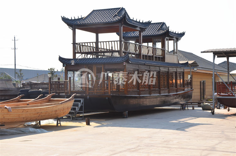 安徽阜阳16米双层画舫餐饮船